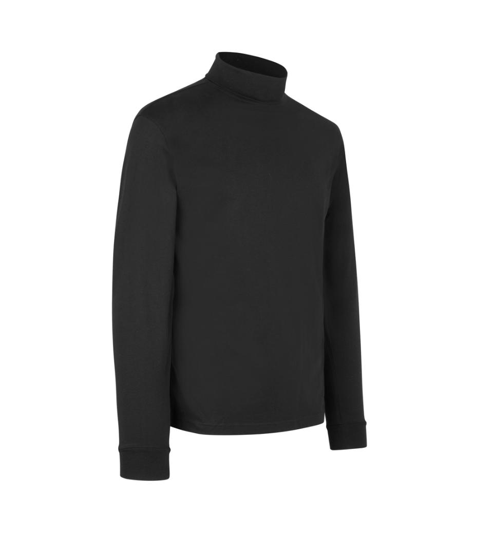 ID Identity T-TIME kõrge kaelusega pullover must