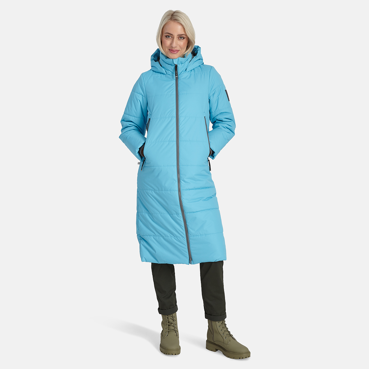 Huppa NINA 1 talvemantel, sinine