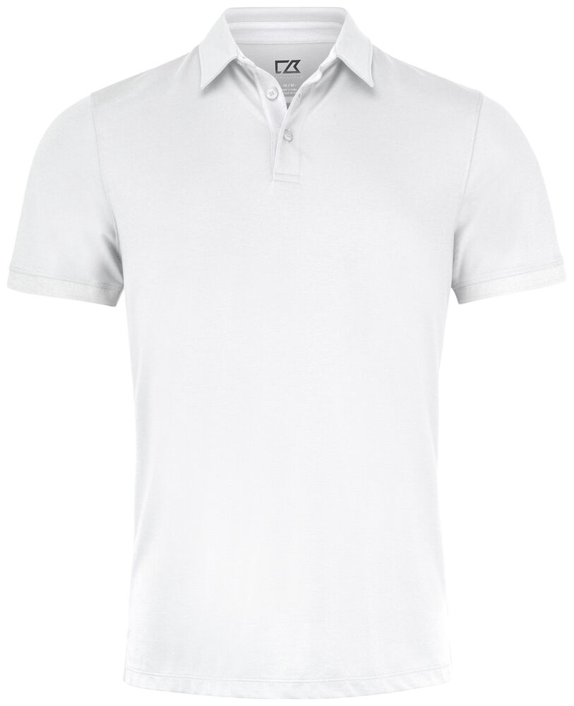 Cutter & Buck OCEANSIDE stretch polosärk valge