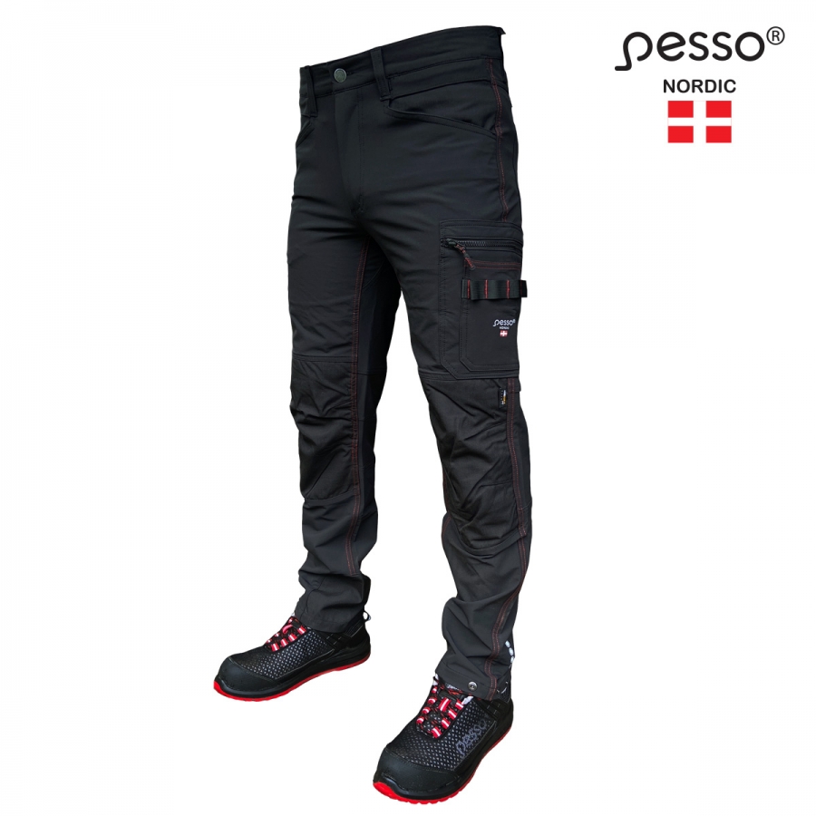 Pesso MERCURY stretš tööpüksid must