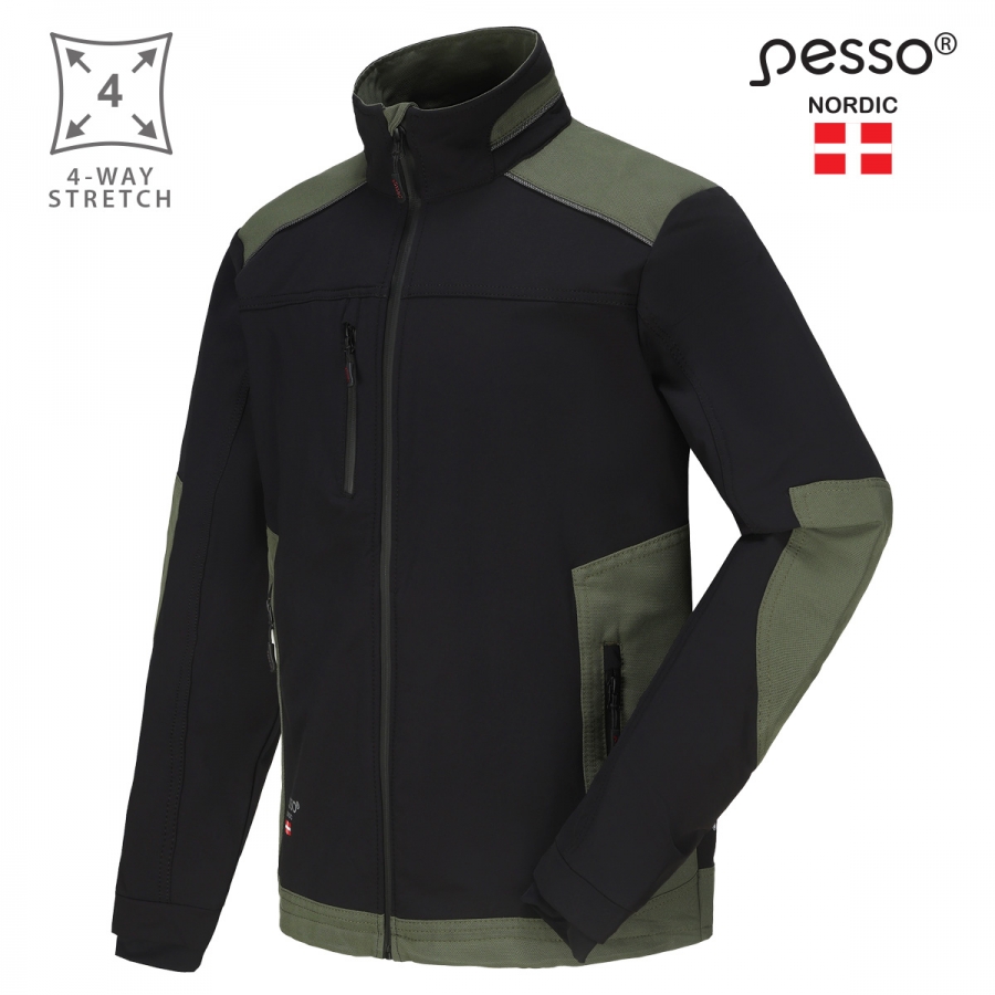Pesso TITAN stretš jakk roheline khaki