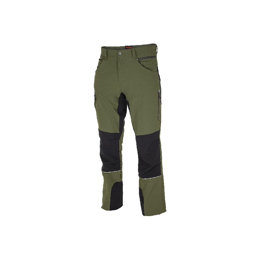 Promacher FOBOS stretch püksid roheline/must
