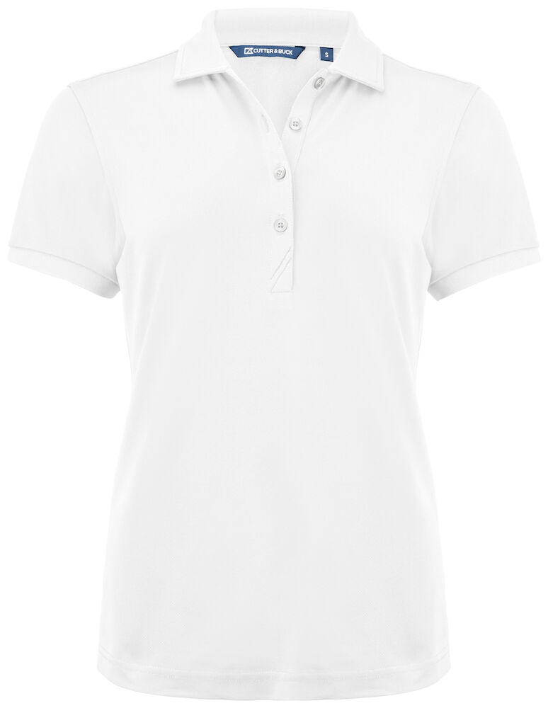 Cutter & Buck VIRTUE Eco Solid naiste polo valge
