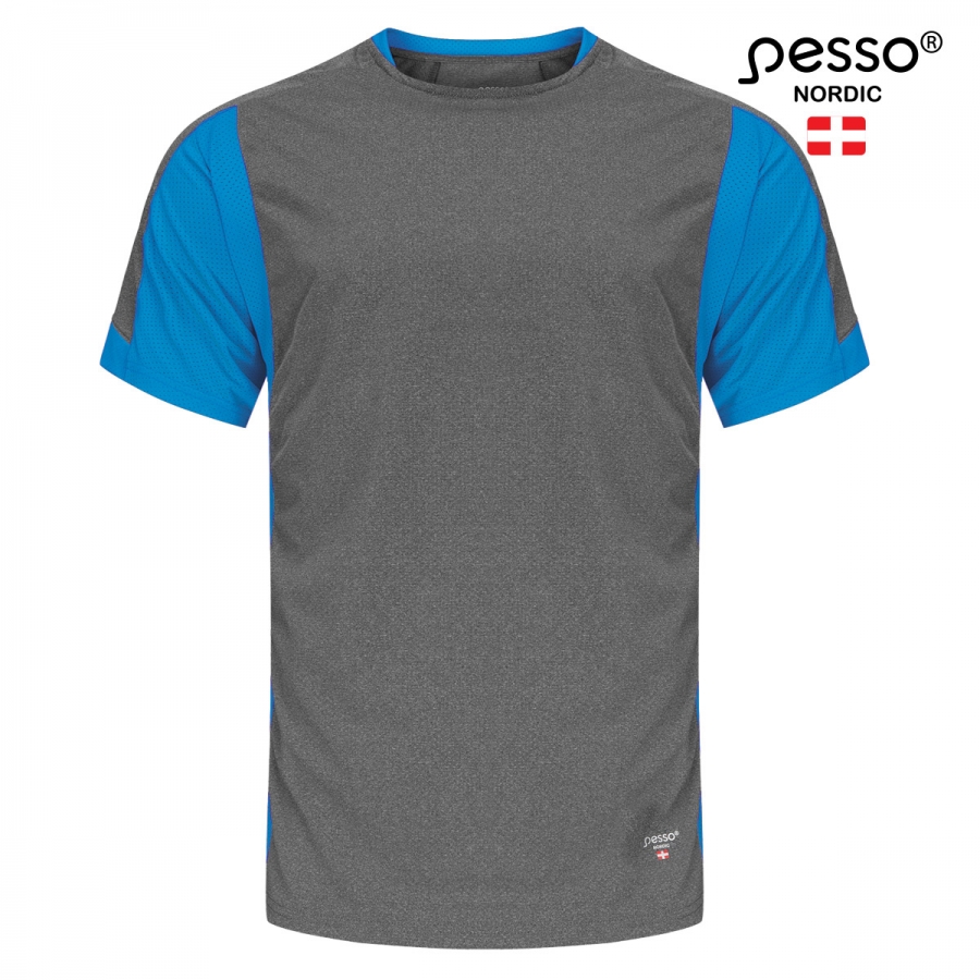 Pesso BREEZE T-särk hall/sinine