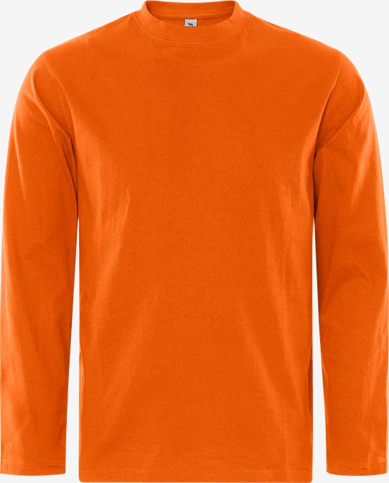 Acode pikkade varrukatega T-särk, oranž