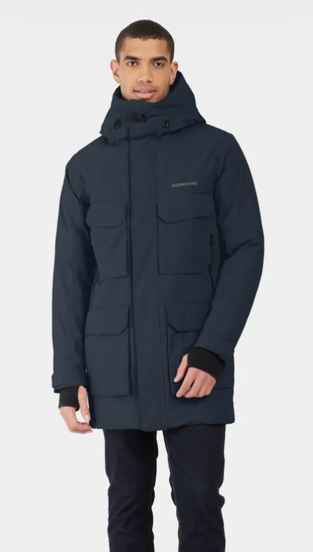 Didriksons DREW 8 talveparka tumesinine
