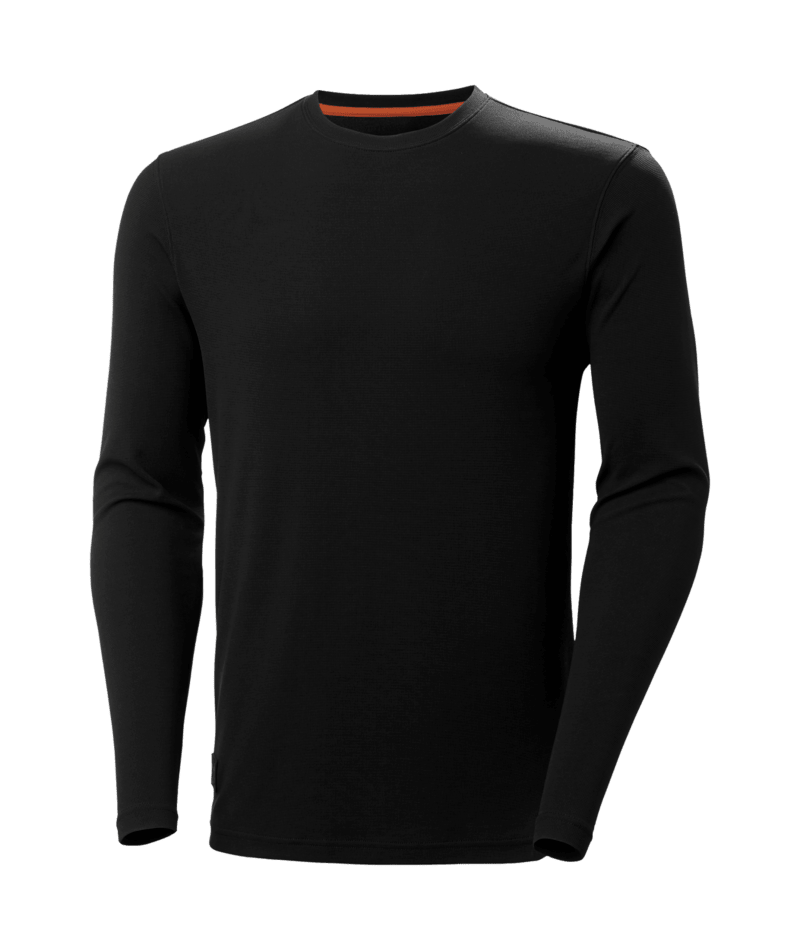 Helly Hansen TECH pikkade varrukatega särk must