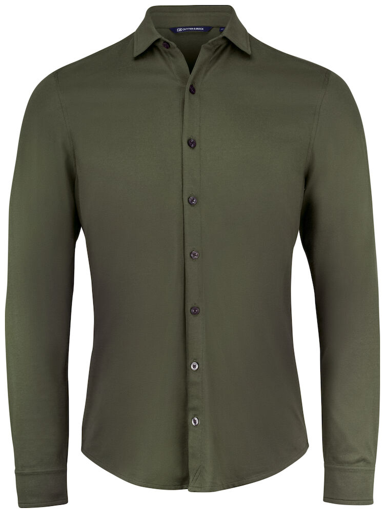 Cutter & Buck ADVANTAGE pikkade varrukatega särk Ivy Green