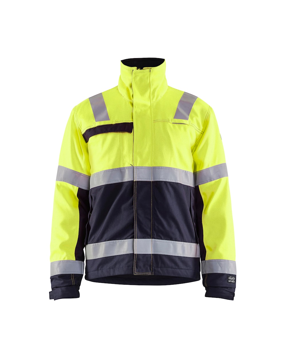Blåkläder Multinorm Hi-Vis talvejope kl.2 kollane/tumesinine APC2