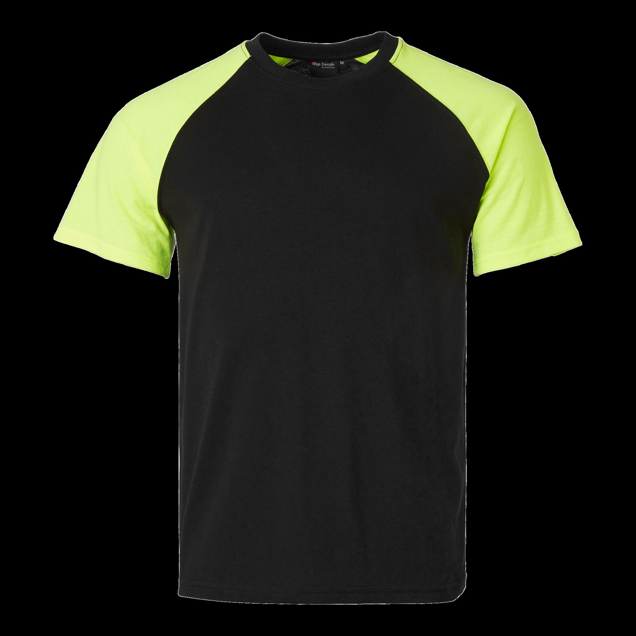 Top Swede meeste T-särk 225, kollane/must