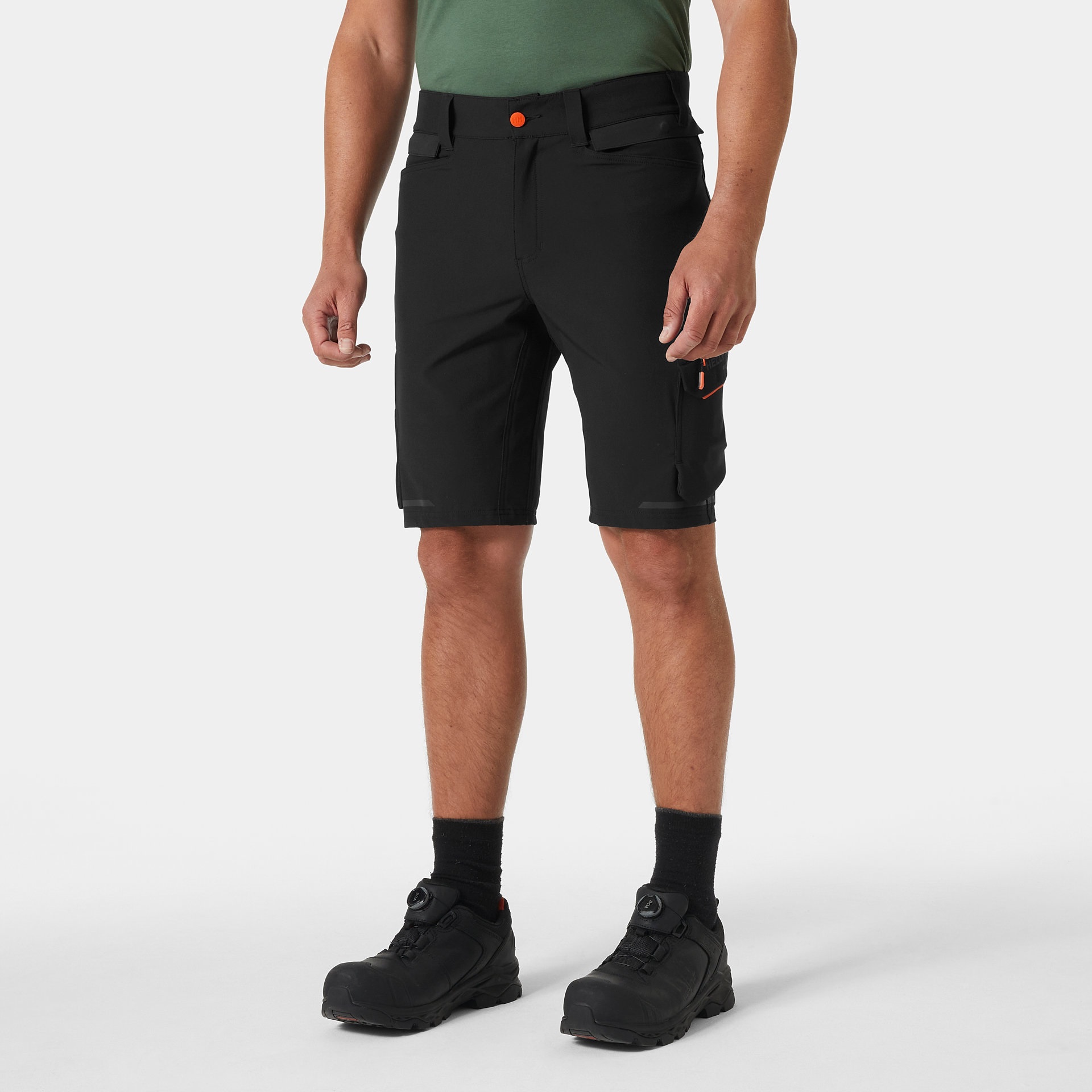 Helly Hansen KENSINGTON CONNECT lühikesed püksid ripptasku võimalusega must