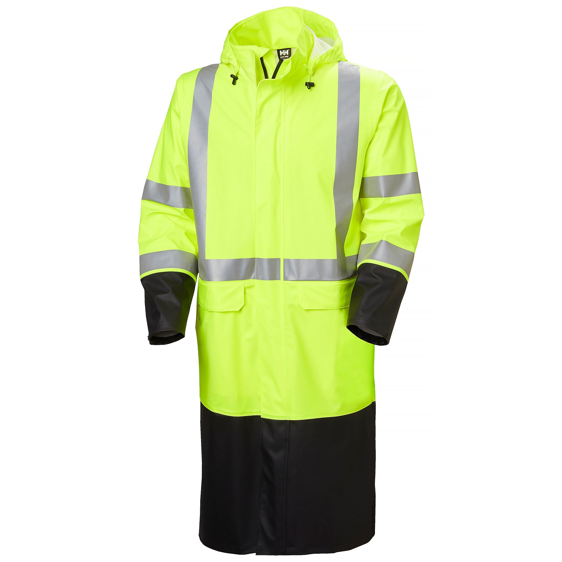 Helly Hansen ADDVIS vihmamantel HI-VIS kl.3, kollane/must