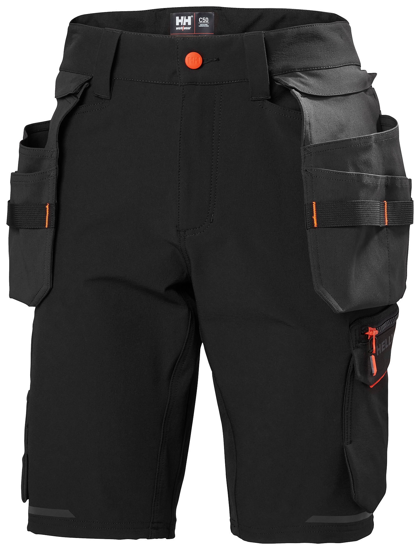 Helly Hansen KENSINGTON CONSTRUCTION lühikesed püksid eemaldatavate ripptaskutega must