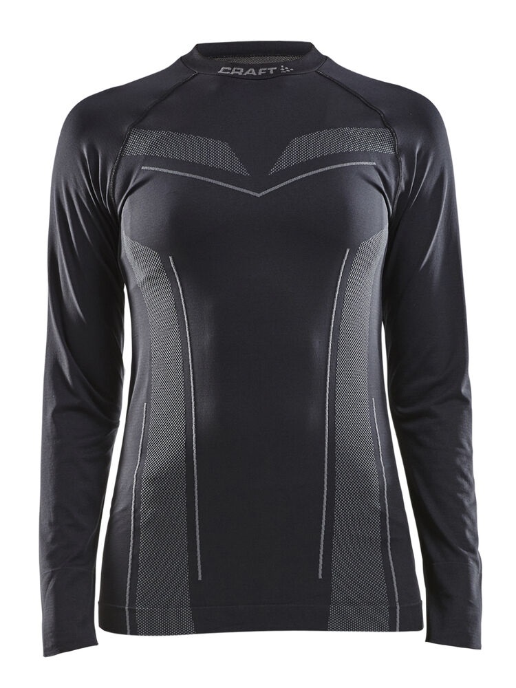 Craft Pro Control Seamless Jersey naiste alussärk pikkade käistega must