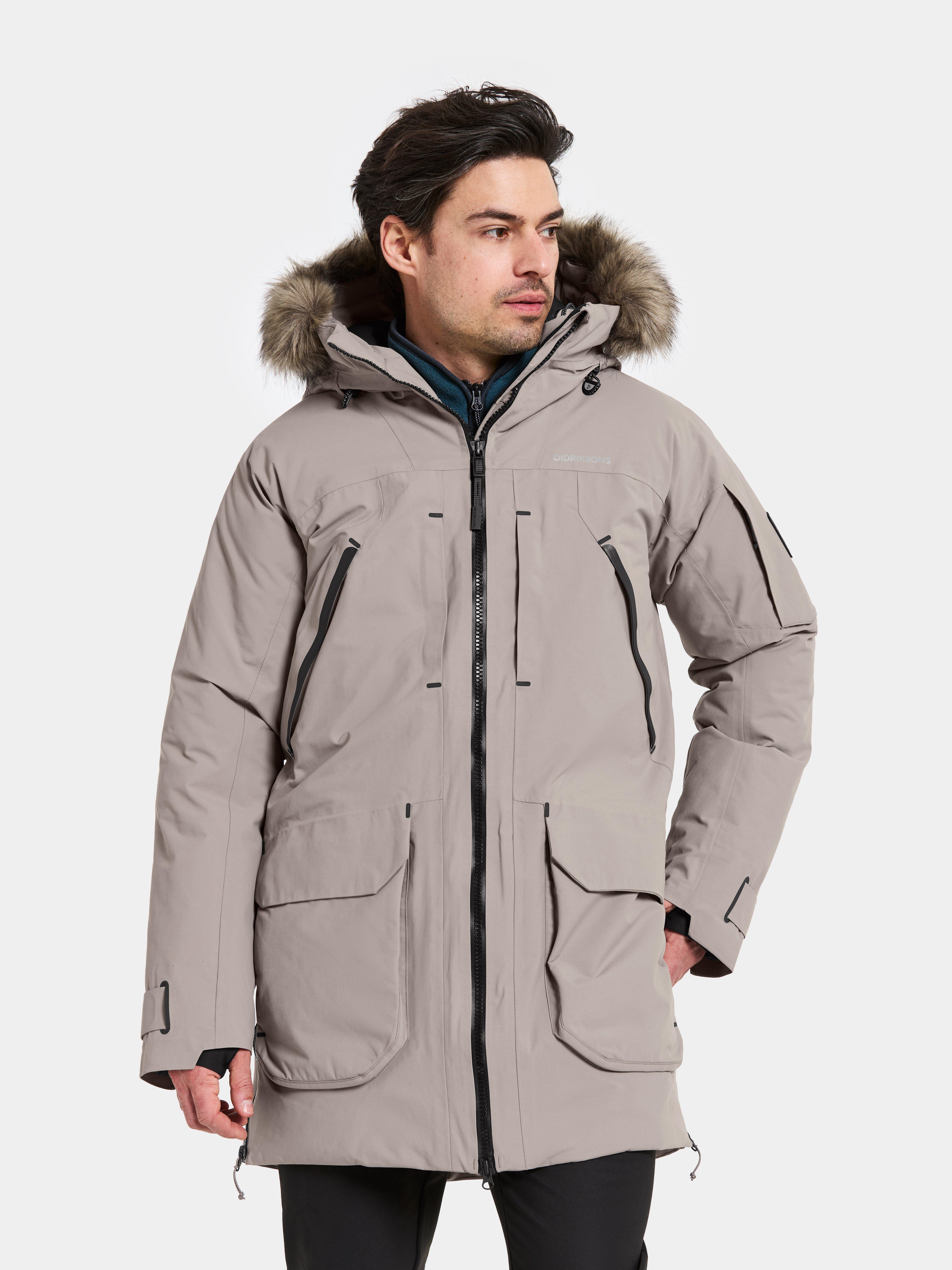 Didriksons ZEUS USX parka 2 hallikaspruun
