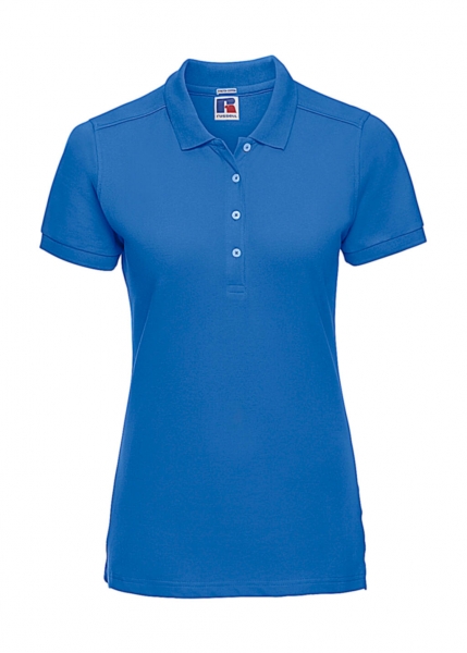 Russell naiste polosärk, stretš, helesinine Azure Blue